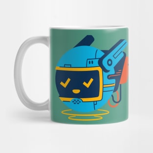 Cute Flying Robot Mug